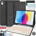 Beleuchtet Tastatur Hülle Mit Stifthalter für iPad 11/10/9/8/7th Air 6/5 Pro 11
