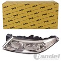TYC HAUPTSCHEINWERFER H7 RECHTS passend für RENAULT LAGUNA II GRANDTOUR 1.6-3.0