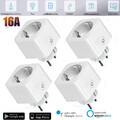 WLAN Smart Steckdose für Alexa Google Steckdose Smart Home WiFi Socket Plug 16A