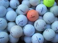 100 Crossgolfbälle, Cross - Golfbälle  Markenmix  