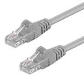 CAT6 Kabel 1/ 10 Stück Patchkabel Netzwerk DSL LAN Netzwerkkabel grau 0,25m- 20m