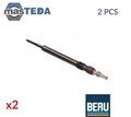 GE133 GLÜHKERZE GLÜHKERZEN BERU 2PCS FÜR SKODA OCTAVIA III,SUPERB II