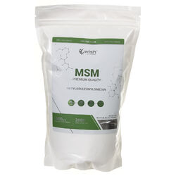 Wish MSM Organic Sulfur in Powder Pulver 1 kg