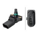 1x Sensor, Ladedruck HELLA 6PP 009 400-471 passend für AUDI FORD PORSCHE SEAT