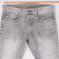Herrens G-Star 3301 TAPERED Regular Elasthan Grau Jeans W32 L30