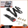Für VW T4 T5 Sicherheitsgurt 3 Punkt Automatikgurt Universall 373cm Gurtpeitsche