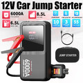 6000A Auto Starthilfe Jump Starter Batterie Ladegerät 12V KFZ Booster Powerbank