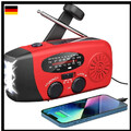 Notfall-Solarradio,Solarbaby Selbstbetriebenes Kurbelradio mit LED-Taschenlam...