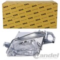TYC HAUPTSCHEINWERFER H4 LINKS passend für MAZDA 323 F VI 1.3 - 2.0 DITD 16V