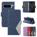 Handy Hülle Für Google Pixel 8 7 6 Pro 7A 6A Leder Schutzhülle Brieftasche Cover