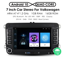 Für VW T5 Transporter Multivan Touareg 7'' Navigation GPS Autoradio RDS USB DAB+