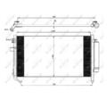 NRF 35869 Kondensator Klimaanlage für Subaru Forester SG