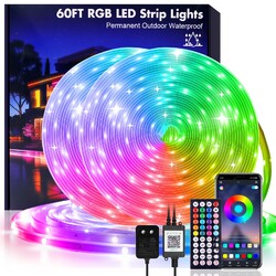 RGB LED Streifen Stripe Wasserdicht IP67 Band Leiste 3535 SMD Leuchte Lichtband