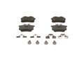 Bremsbelagsatz  Scheibenbremse hinten Bosch 0 986 494 600 für AUDI RENAULT SEAT
