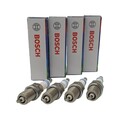 4x Bosch Zündkerze FR8DC+ für FIAT Panda Punto Stilo Mazda Mercedes Nissan Skoda
