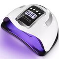 LED UV 280W Nagel Lampe Gel Lichthärtungsgerät Sensor Nageltrockner mit 4 Timer