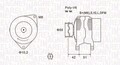 MAGNETI MARELLI LICHTMASCHINE GENERATOR 100A passend für JEEP COMMANDER TOYOTA