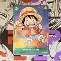 One Piece Card Game Promo Monkey D Luffy P-037 1st Anniversary Foil English