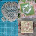 Herz Stanzformen Metall Cutting Dies Scrapbooking Stanzschablone Präge Stencils
