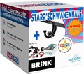 BRINK ANHÄNGERKUPPLUNG für Mercedes A-Klasse W177 ab 18 starr +JAEGER ES 13P SPE