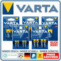 Varta Long Life Power AAA AA 9V E - Block D Mono C Baby Alkaline Batterien