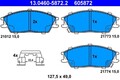 ATE Bremsbelagsatz, Scheibenbremse 13.0460-5872.2 für HYUNDAI