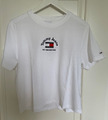 Tommy Jeans Herren - T-Shirt - Gr. M - 100% Baumwolle - Weiß