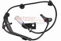 METZGER ABS Sensor Raddrehzahl Hinten Links für TOYOTA HILUX Pick-up (GUN1)