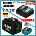 6000mAh Akku Für Makita BL1830B BL1850 LXT BL1860B Led Anzeige / Ladegerät 8AH