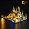 BrickBling LED Licht Kit für LEGO Hogwarts Schloss und Gelände 76419 (Standard) 