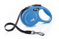 Flexi New Classic Hundeleine Gurtleine Rollleine 3m (XS) blau-für Hunde bis 12kg