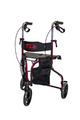 Antar Premium Rollator 3 Räder faltbar Sitz und Rückengurt