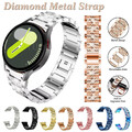 Bling Metall Armband für Samsung Galaxy Watch 7 FE 6 5 4 3 Pro Huawei GT 20/22mm