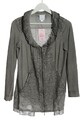 ALBA MODA Strickjacke Damen Strickbekleidung Gr. DE 42 hellgrau Casual-Look