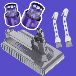 9000mAH Li-ion 25,2V Akku für Dyson Cyclone V10 969352-02 SV12 Absolute Animal