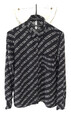 Statement-Bluse "No More Rules" schwarz/weiß FB Sister (New Yorker) XS/34 neu