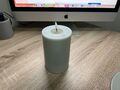 Deluxe Homeart LED Kerze INDOOR Mit Timer Echtwachsspiegel Warmweißes Licht Sand