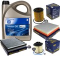 Inspektionspaket 5L GM Motoröl 5W-30 für Opel Astra J Caravan 1.7 CDTi