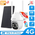 Solar Mobilfunk 4G LTE Überwachungskamera Kamera PIR Wildkamera mit SIM Karte