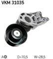 SKF Spannrolle, Keilrippenriemen VKM 31035 für VW AUDI SEAT SKODA
