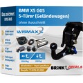 ANHÄNGERKUPPLUNG vert. abnehmbar passt für BMW X5 G05 18-23 +13pol E-Satz BRINK