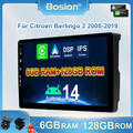 6+128G Android 14 Autoradio Für Citroen Berlingo 2 B9 2008-2019 GPS Navi Carplay