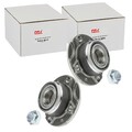 2X NTY RADLAGER-SATZ HINTEN VORNE BEIDSEITIG PASSEND FÜR ABARTH RITMO ALFA