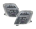 Set Hauptscheinwerfer Scheinwerfer H4 mit Motor für Citroen C2 2003 - 2012 TYC