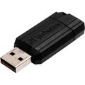 Verbatim PinStripe 64 GB, USB-Stick, schwarz