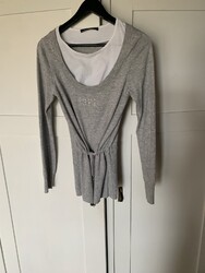 Sem per Lei - leichter Pullover Pulli Gr. 36 Schurwolle Baumwolle Wolle