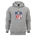 New Era NFL Logo Hoodie Kapuzenpullover Grau Shirt American Football Sale