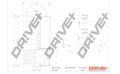 Dr!ve+ Ölfilter DP1110.11.0012 Filtereinsatz für MERCEDES 124 W124 Model S124 T1