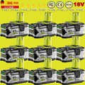 Für Ryobi 18V Akku 6.0AH 12Ah Akku One Plus Lithium RB18L40 P109 P108 P104 P102