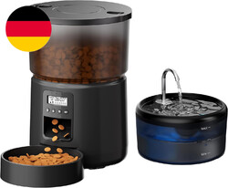 Futterautomat Katze Katzenfutter Automat Und Katzenbrunnen: Futterspender Hunde 